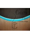 Tapis Flamboyant choco/turquoise