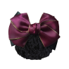 Résille bordeaux et or pour cheveux