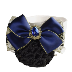 Résille bleu marine avec...