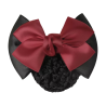 Résille rouge et noir pour cheveux