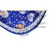 Tapis CSO Reine des neiges bleu