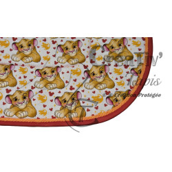 Tapis CSO shetland Roi lion coeur