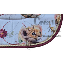 Tapis CSO shetland Tête Roi Lion
