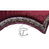Tapis Emblème velours bordeaux