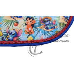 Tapis CSO shetland Lilo et Stitch pastèques
