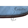 Tapis CSO velours turquoise
