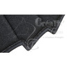 Tapis Eventail noir pailleté