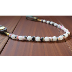 Frontal Lithothérapie n° 29 Agathe - Quartz Rose