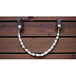 Frontal Lithothérapie n° 29 Agathe - Quartz Rose