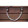 Frontal Lithothérapie n° 29 Agathe - Quartz Rose