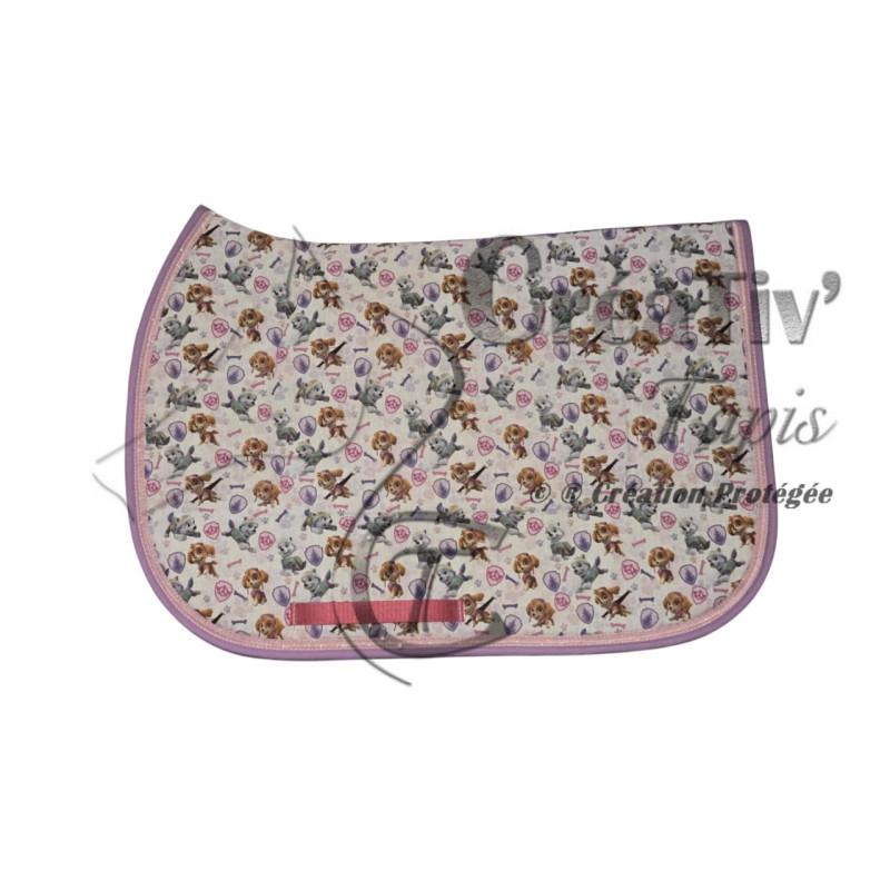Tapis CSO Shetland Pat Patrouille pastel