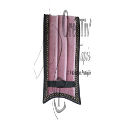 Tapis de Surfaix rose et noir