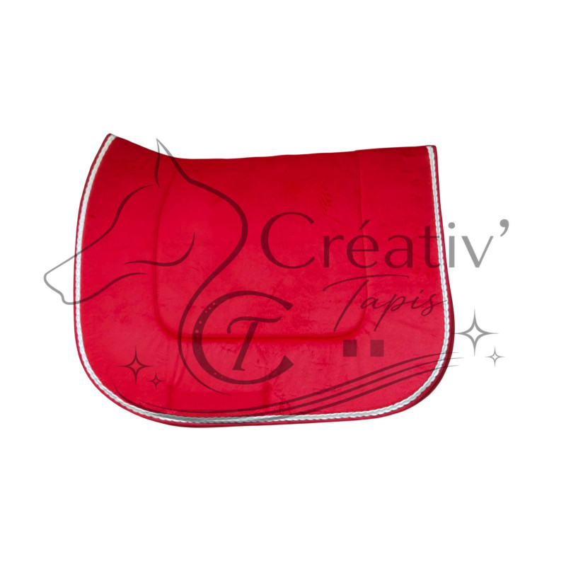 Tapis CSO velours rouge