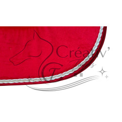 Tapis CSO velours rouge