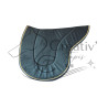 Tapis Forme de selle velours vert