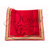 Tapis Dressage royal velours rouge